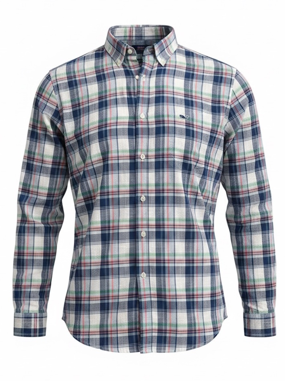 VINEYARD VINES ‘Slim Fit Whale Shirt’ Plaid 100% Cotton